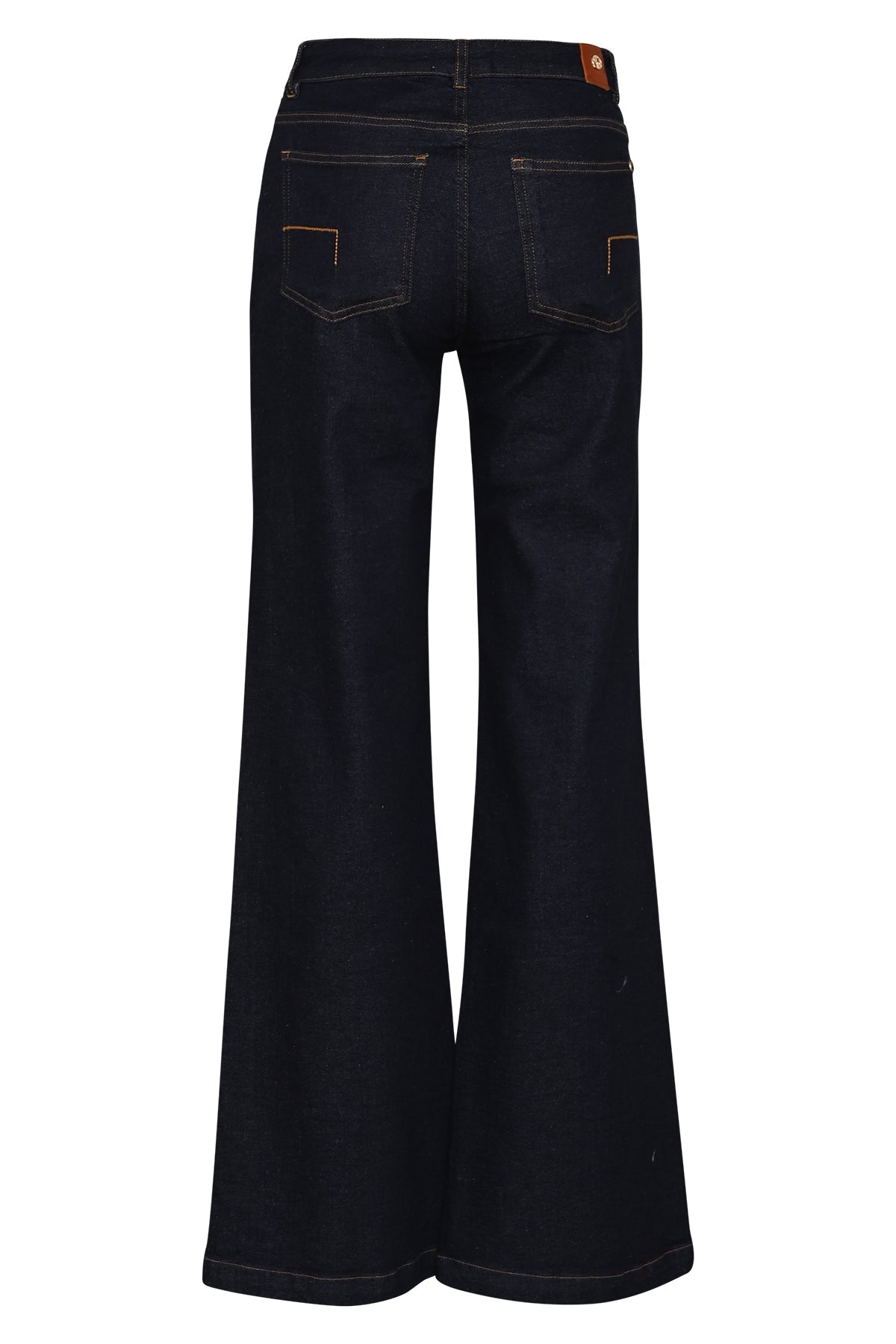 achterzijde jeans wide leg bobby raw blue