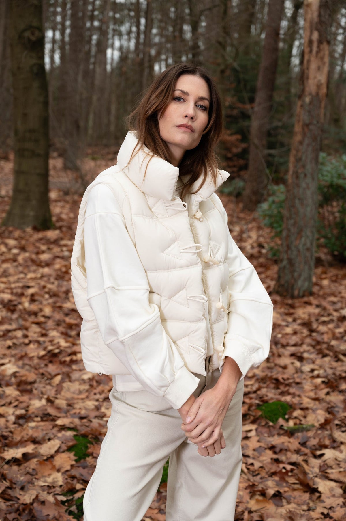 offwhite bodywarmer vania herfstcollectie maicazz
