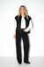 Zwarte wide leg jeans Francis