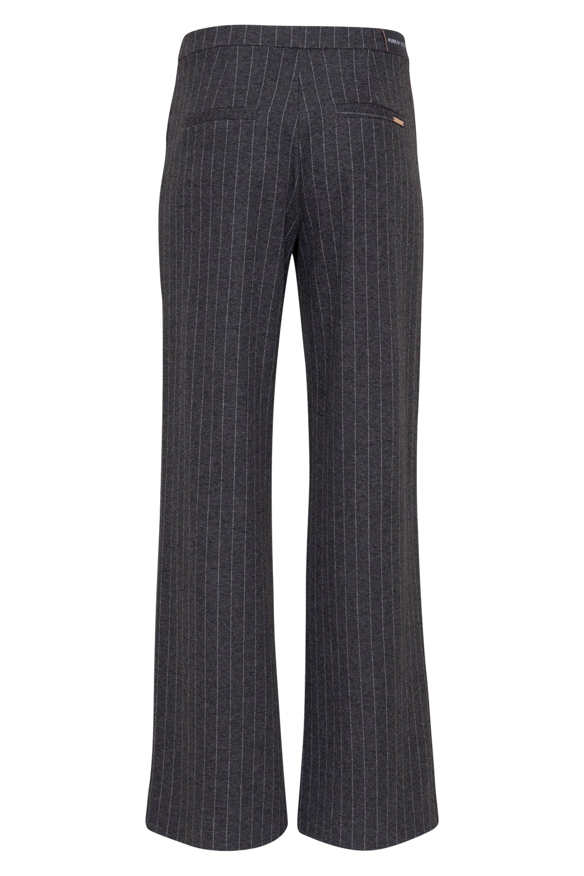 achterkant pinstripe grijze broek patti wide van zizo