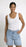 offwhite mouwloos shirt met ronde hals gemaakt van een zachte comfortabele stof