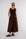 bruine rok gecombineerd met passend hemdje voor zomerse look