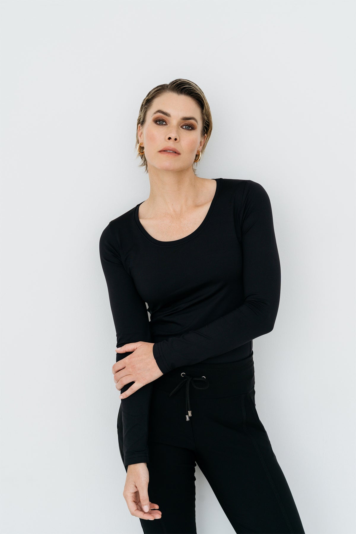 Zwart shirt Toscane