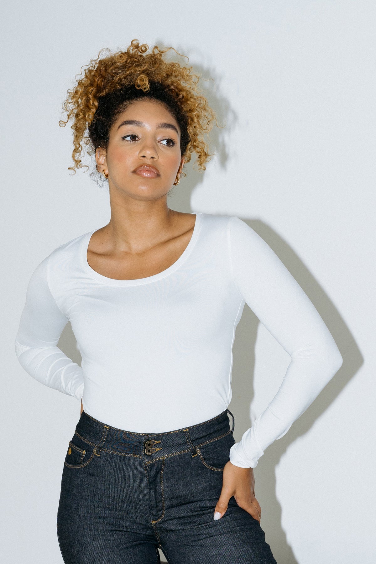Wit shirt Toscane