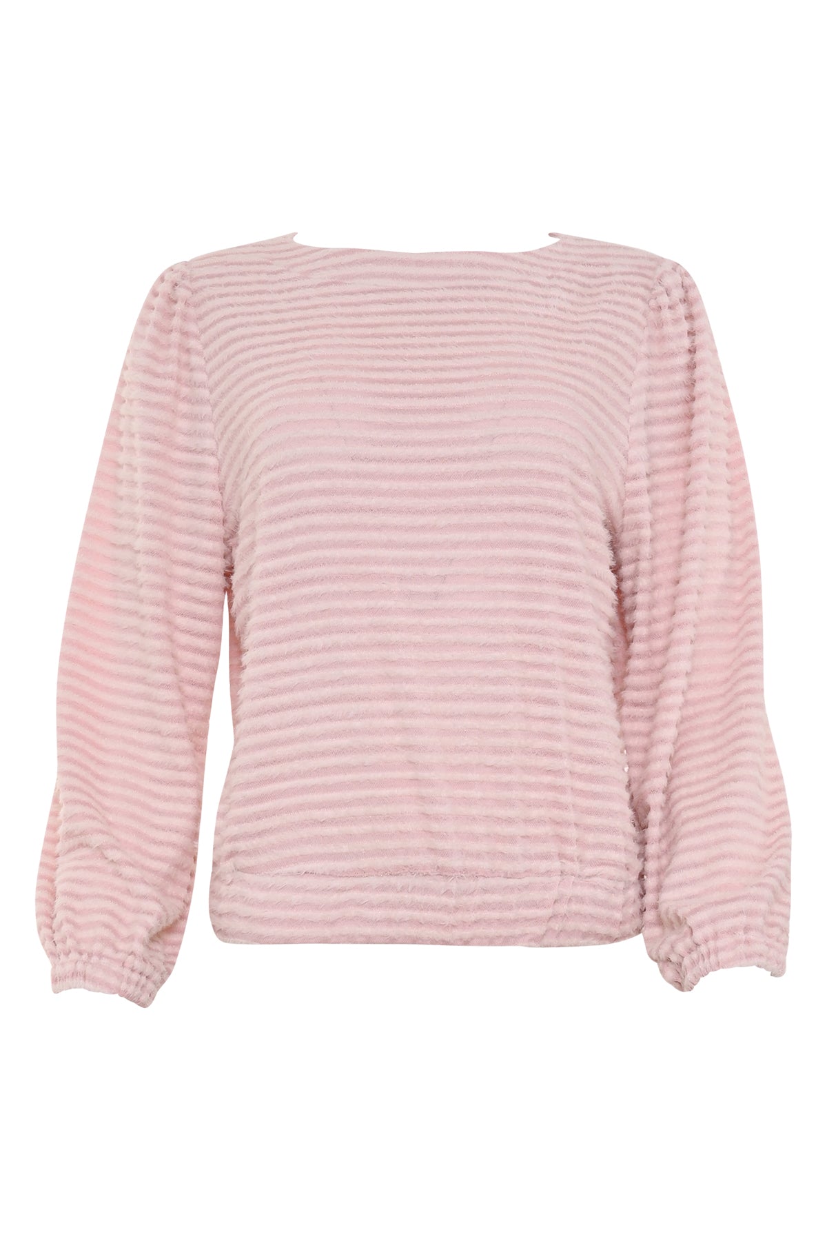 Roze gestreepte trui Vien