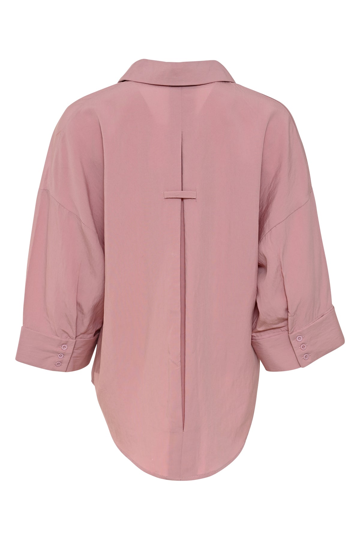 details achterkant roze damesblouse vieve