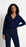 Vonja damesvest navyblauw