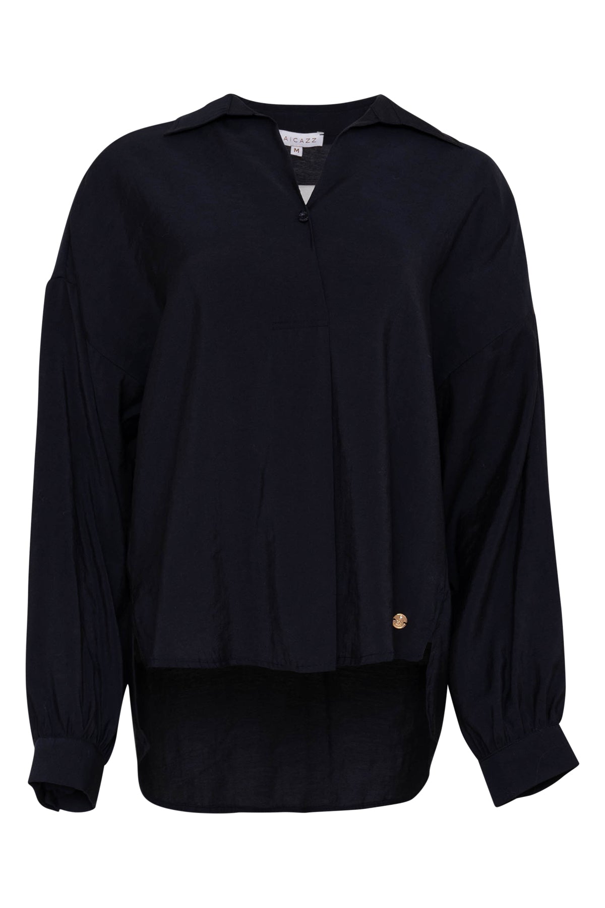 navy blauwe blouse ziox van maicazz